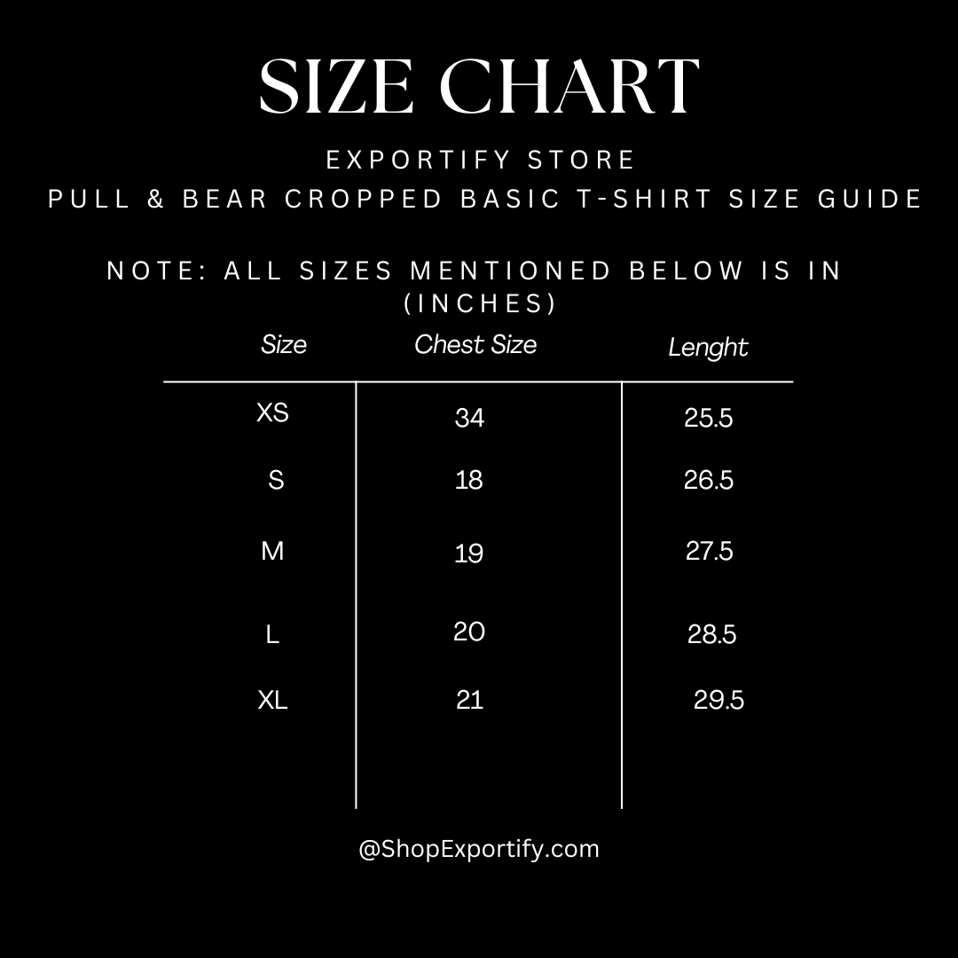 Pull & Bear CROPPED  Basic T-shirt  Navy Blue