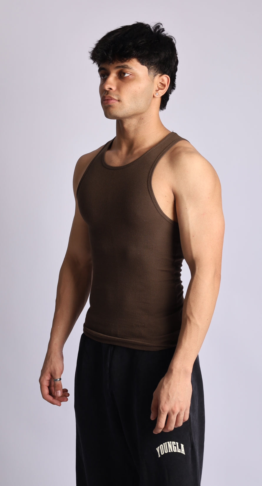 Wife Lovers Tank - dark Brown
