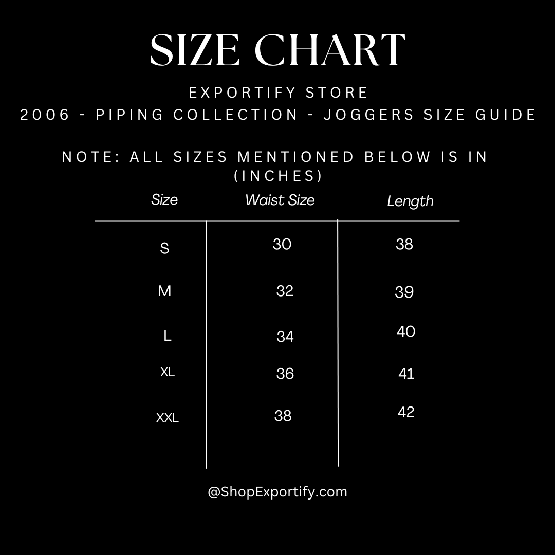 2006 - Piping Collection - Joggers Light Off White