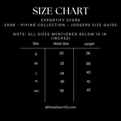 2006 - Piping Collection - Joggers Light Off White