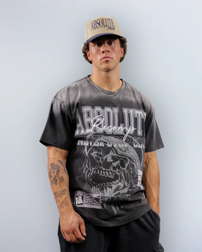 TS1B Drip Skull Oversize Tee