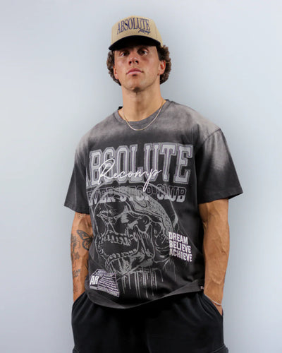TS1B Drip Skull Oversize Tee