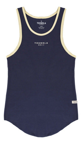 YoungLA 313 Rocket Rib Tanks Blue | QL84-52360