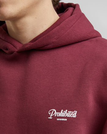 Prohibited 10119 Hoodie 2.0 Bordeaux