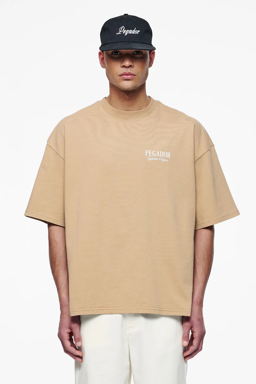 T33_Racoon Boxy Tee Vintage Washed Espresso