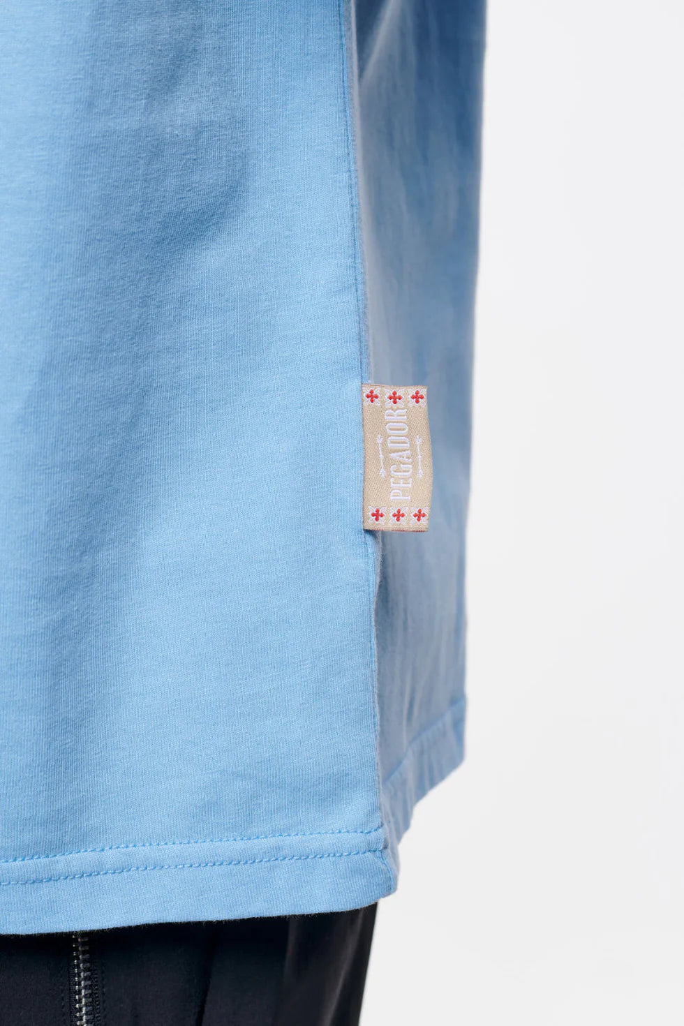 T46_Leander Oversized Tee Vintage Washed Riviera Blue