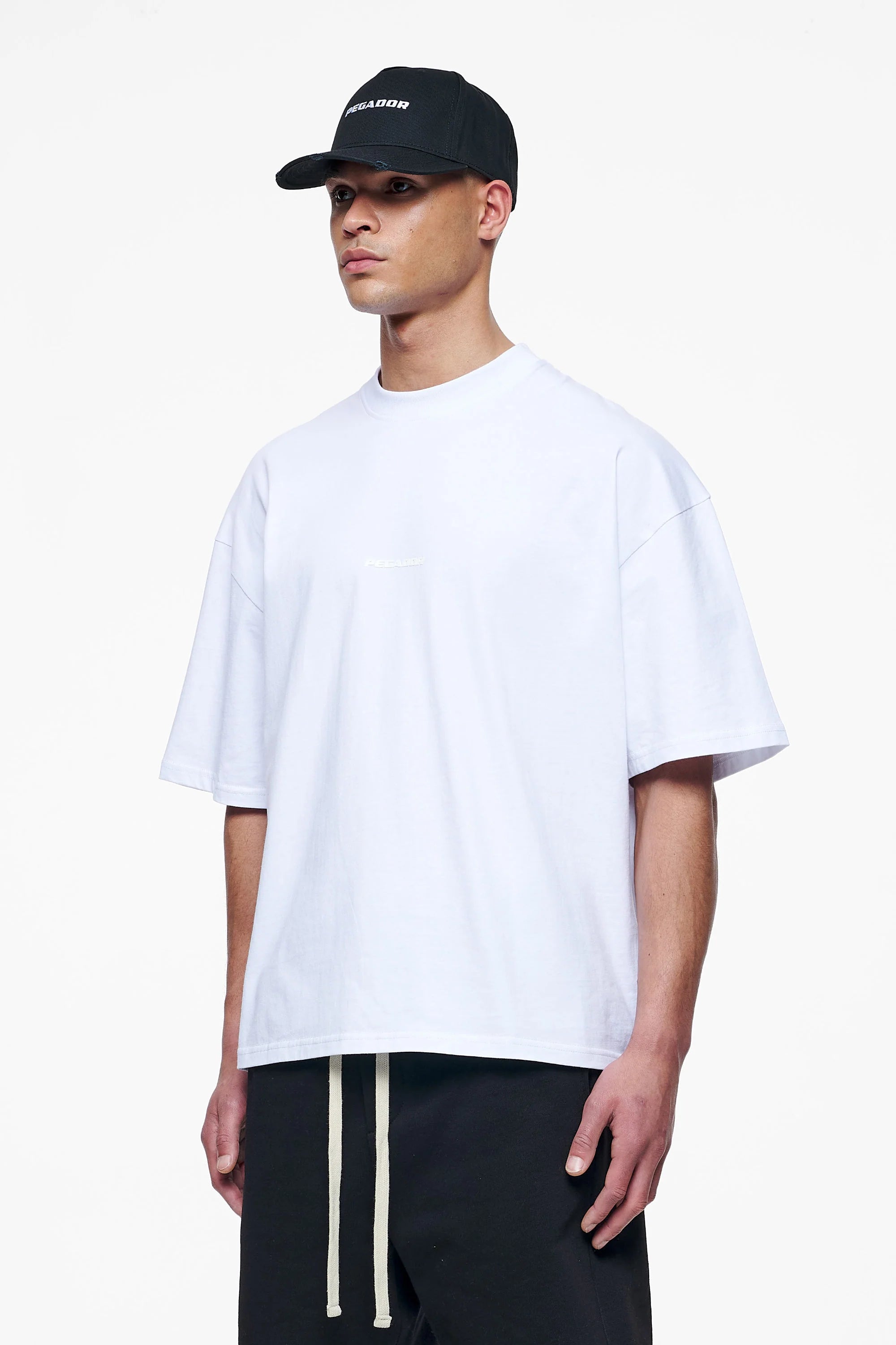 T49_Logo Boxy Tee White Gum