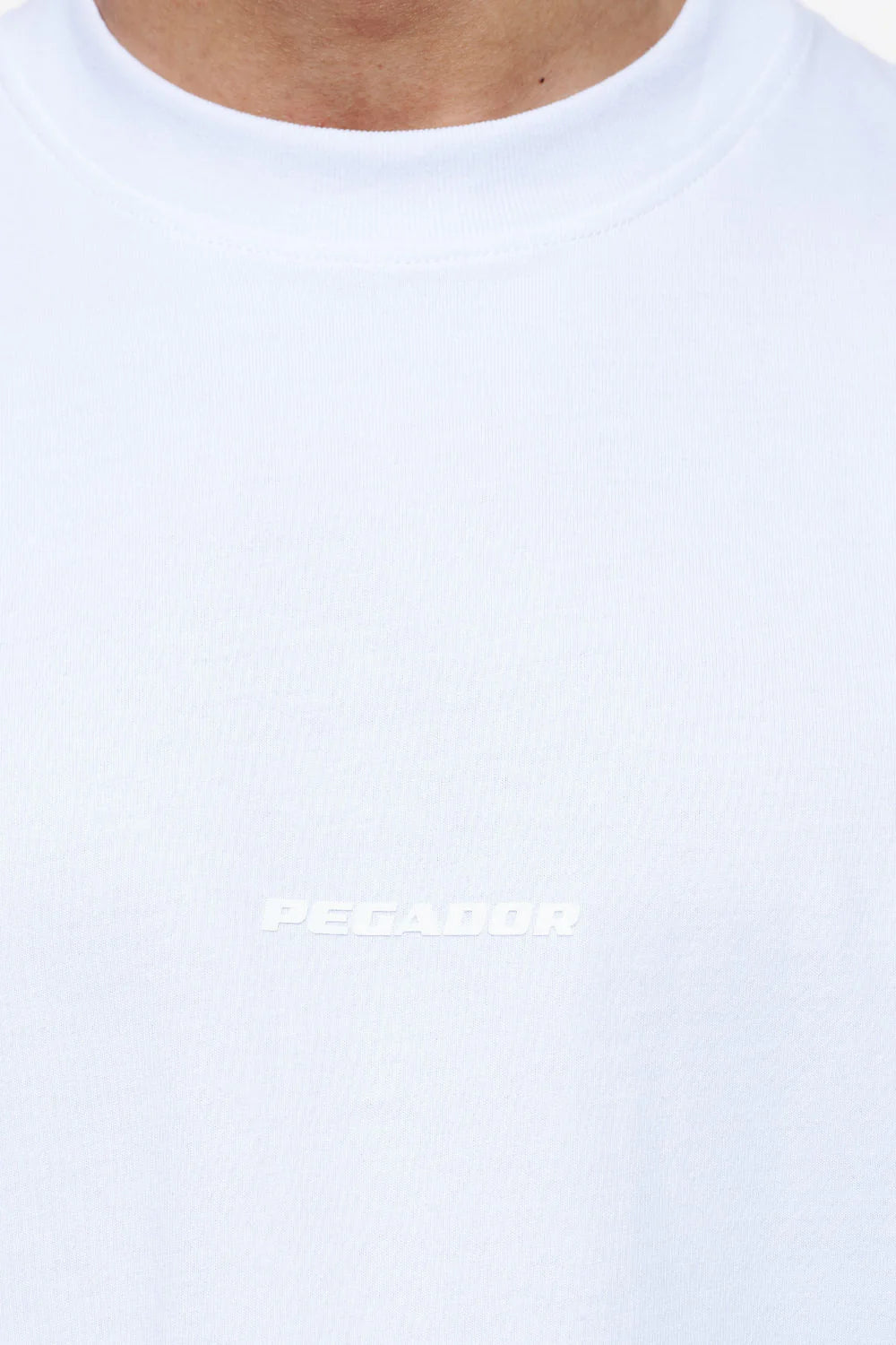 T49_Logo Boxy Tee White Gum