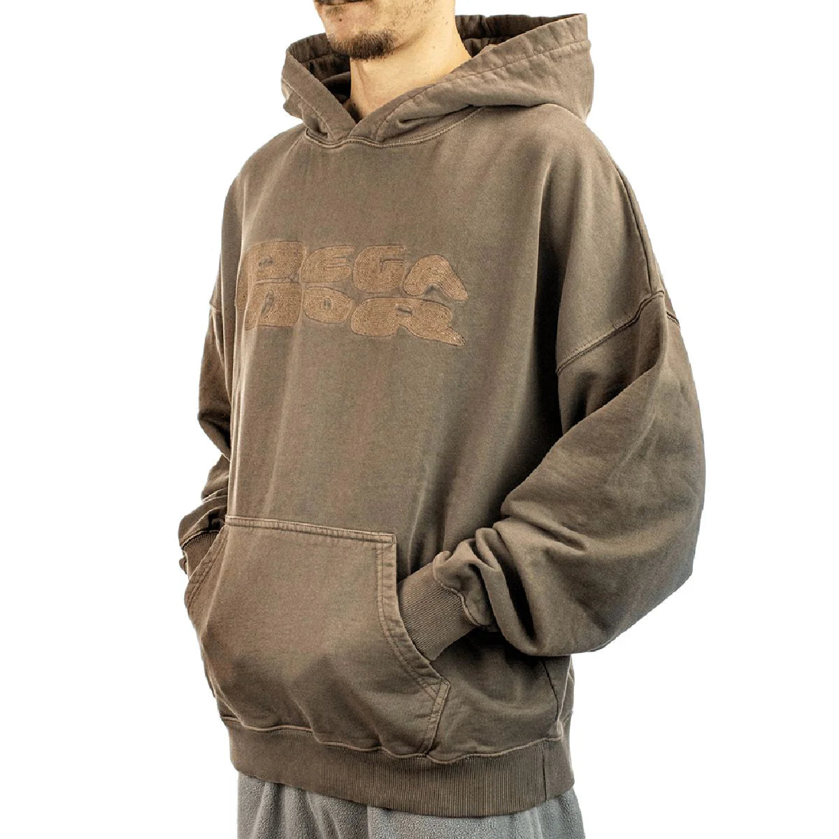 H101 Drew Terry Boxy Hoodie