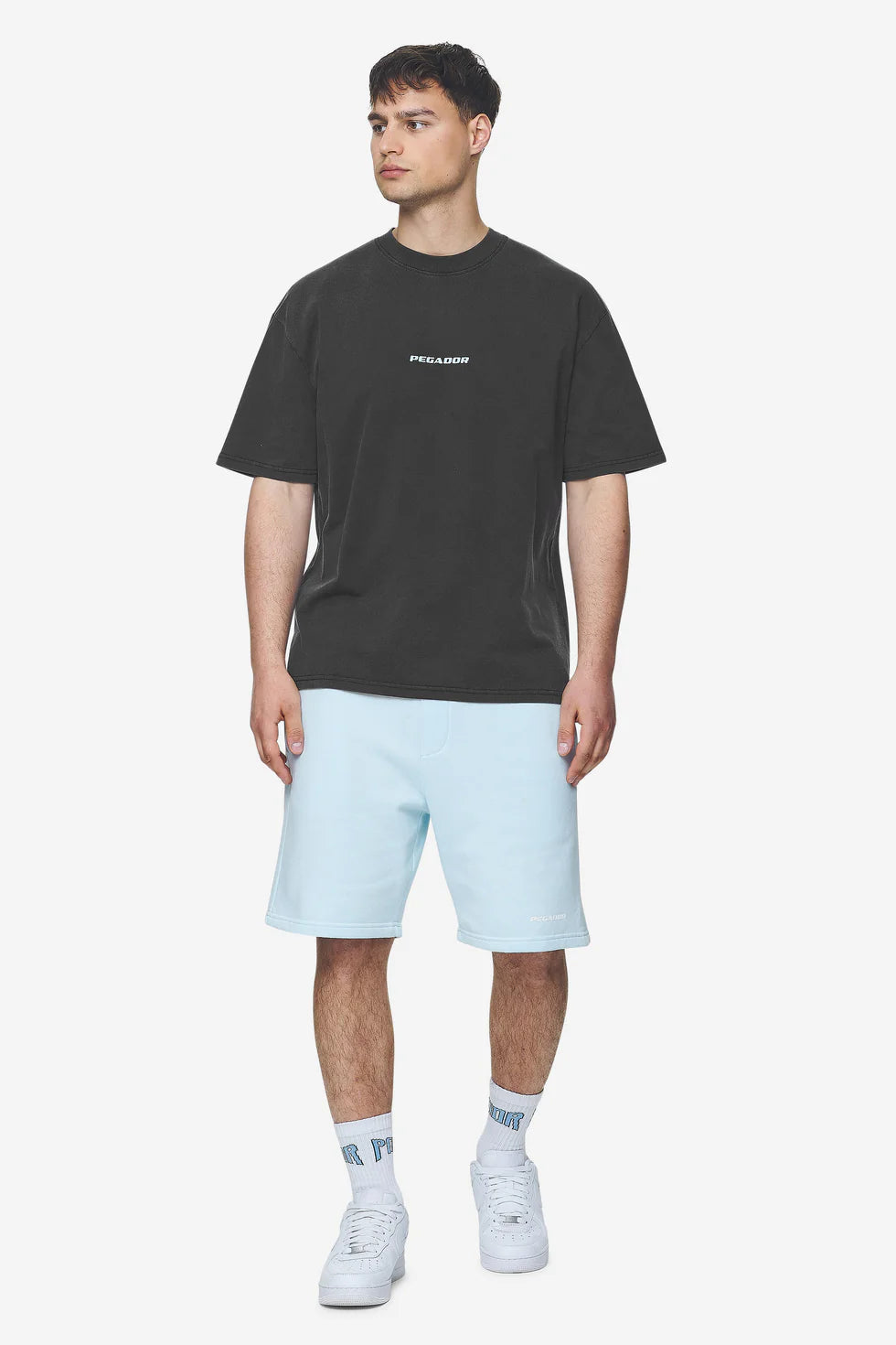T19_Colne Logo Oversized Tee Vintage Black Baby Blue – Exportify