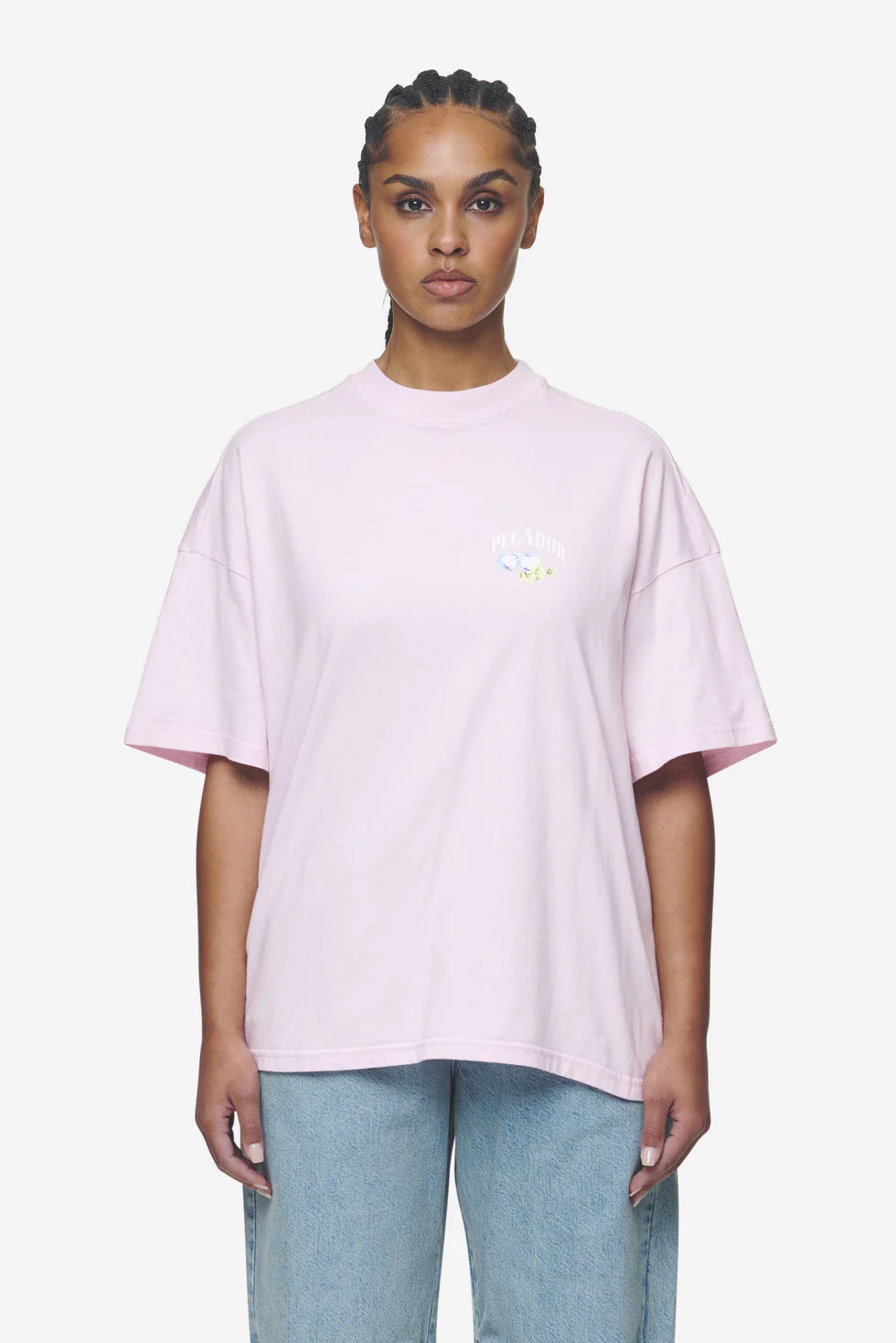 T10_Lucia Heavy Oversized Tee Washed Bubblegum