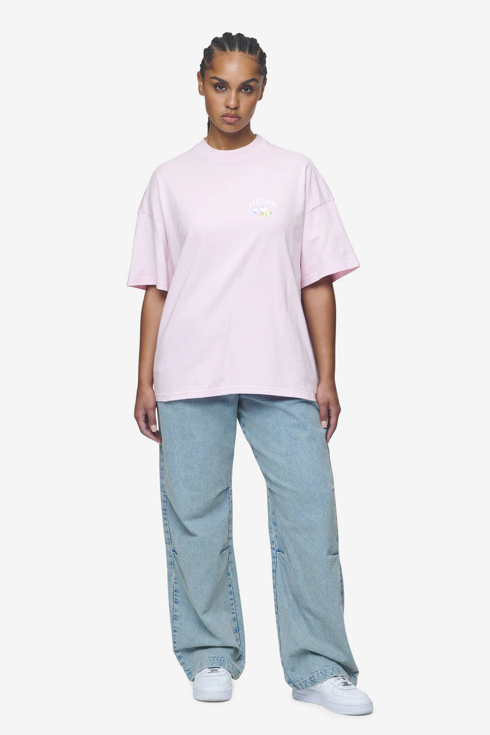T10_Lucia Heavy Oversized Tee Washed Bubblegum