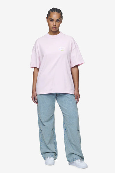 T10_Lucia Heavy Oversized Tee Washed Bubblegum