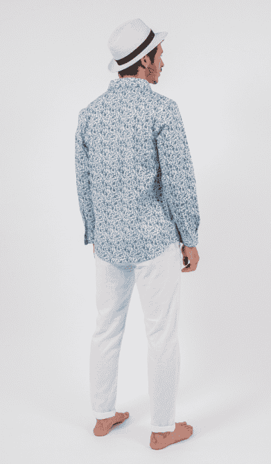 PINACOLA WHITE MEN'S PANTS