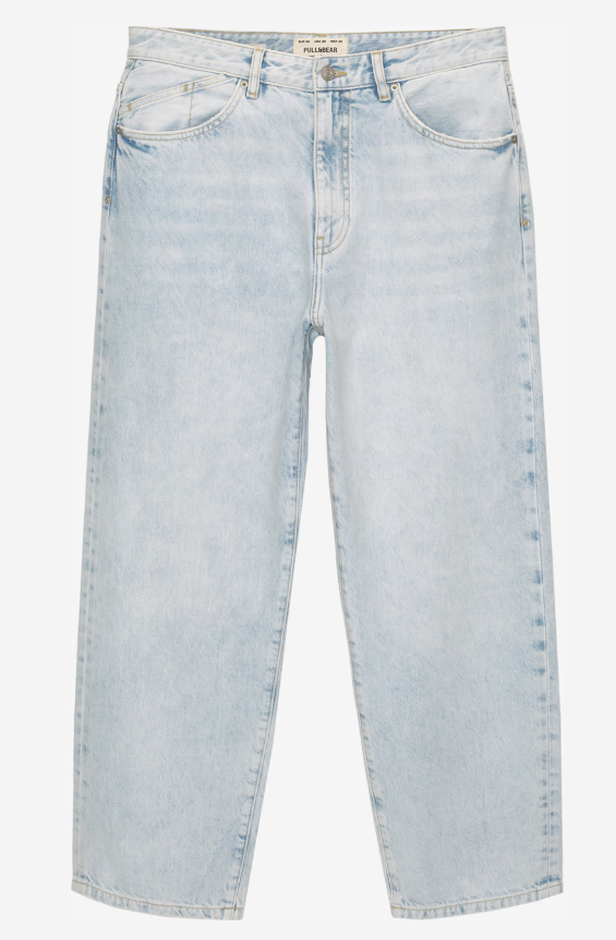 Pull&Bear Loose fit Jeans in Light Blue