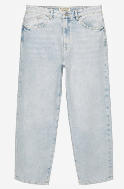 Pull&Bear Loose fit Jeans in Light Blue