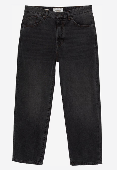 Pull&Bear Loose fit Jeans in Black Denim