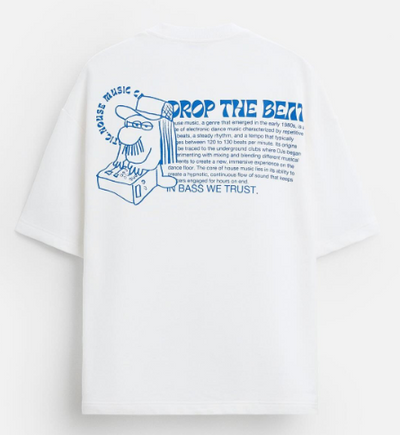 Zara tshirt Ampla Compra imediata.