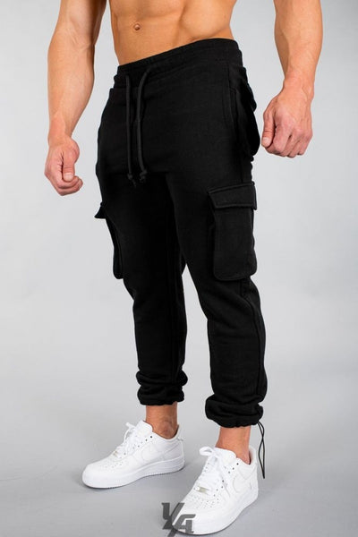 YoungLA 206 Rambo Combat Joggers Joggers Military Black Wash | GSK-427068