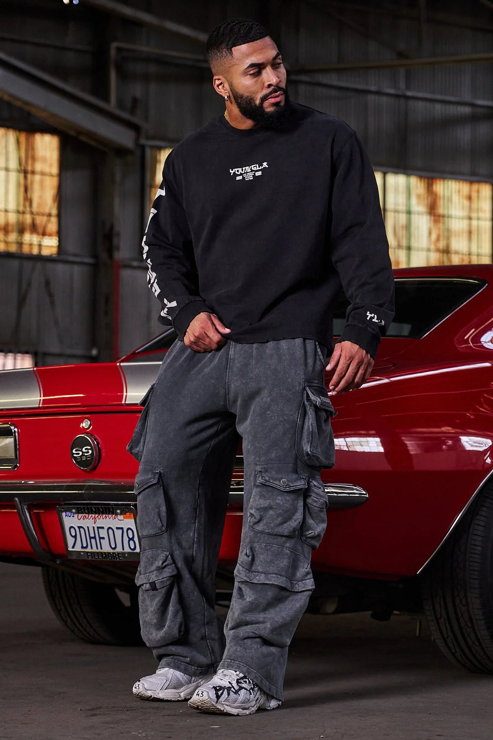 2005 - Hella Pocket Sweats Charcoal Wash
