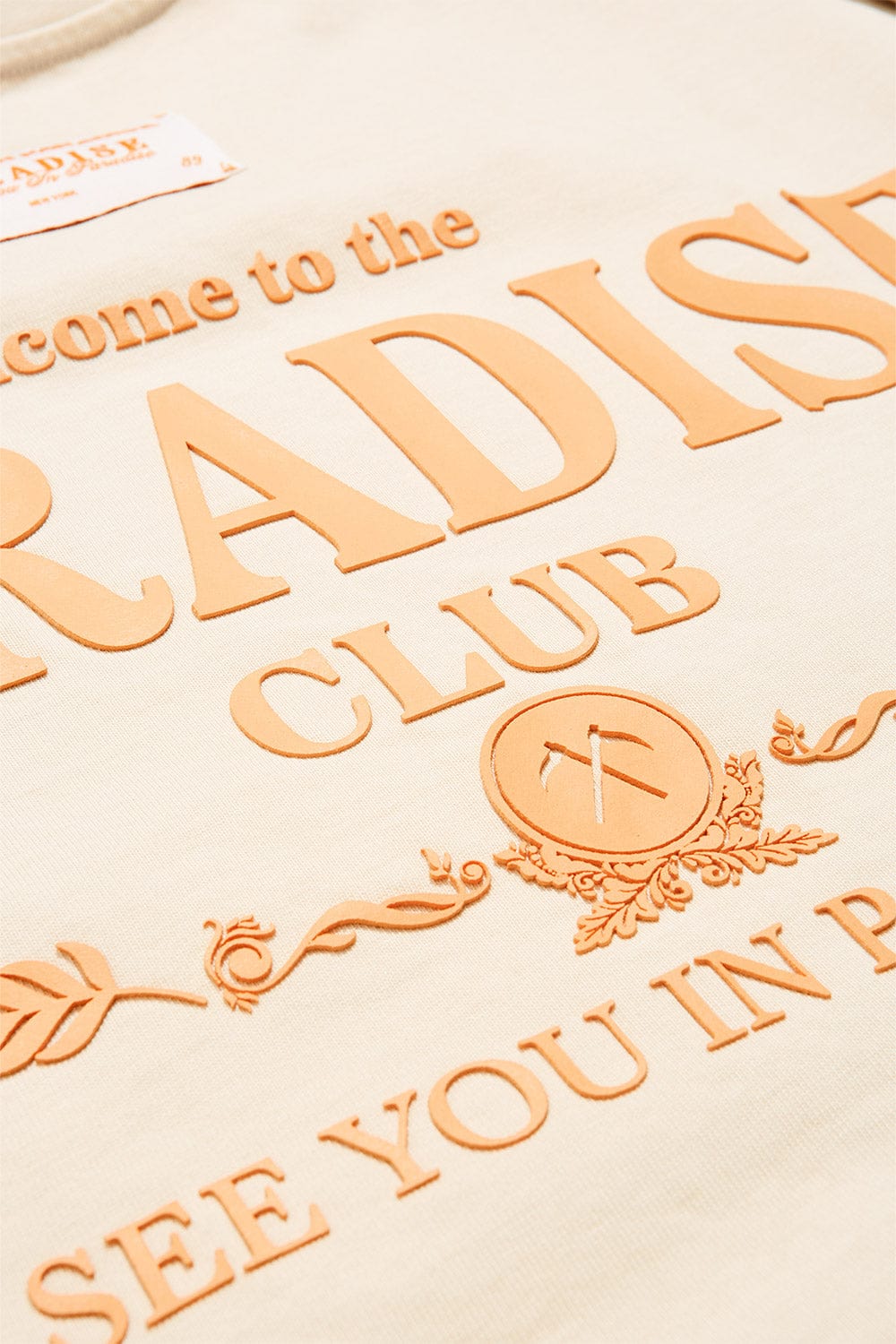 TS9S Club Boxy T-Shirt Sand