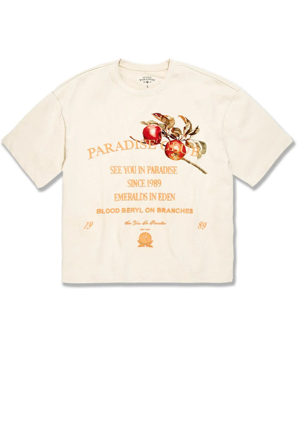 TS9S Club Boxy T-Shirt Sand