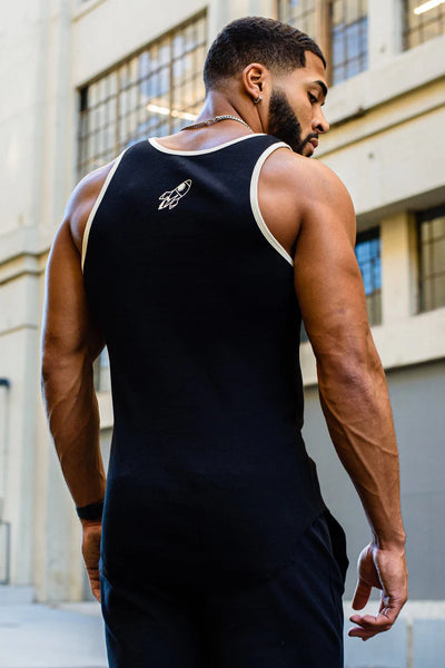 YoungLA 313 Rocket Rib Tanks Black | QL84-52360