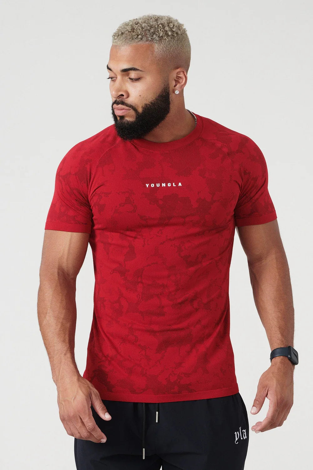 437 Digital Compression Tees Red