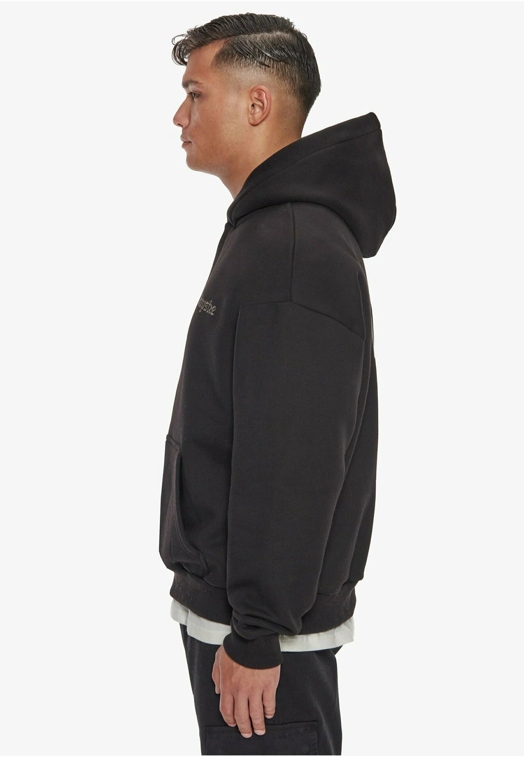 H56 HEAVY BACKLOGO - Hoodie - black