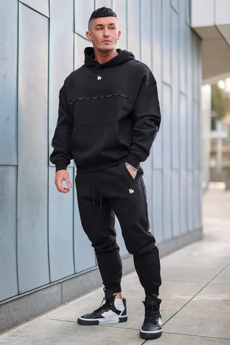 2006 - Piping Collection - Joggers Black