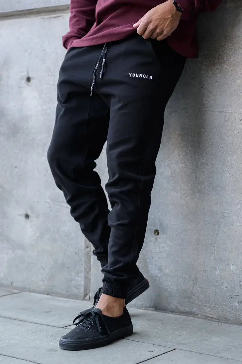 210 Kick-Back Joggers Black