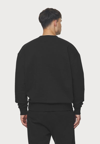 H34_LOGO OVERSIZED - Sweatshirt - washed black