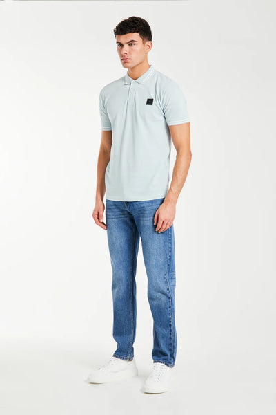 RELATE POLO T-SHIRT IN SKY BLUE