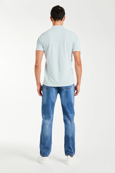 RELATE POLO T-SHIRT IN SKY BLUE