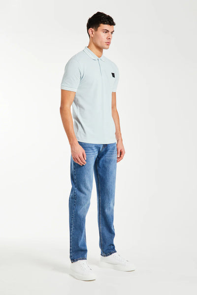 RELATE POLO T-SHIRT IN SKY BLUE