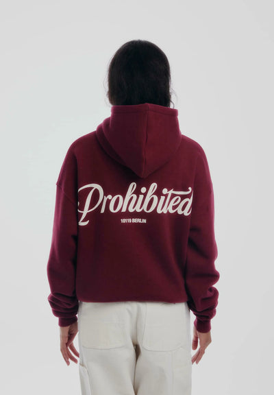 Prohibited 10119 Hoodie 2.0 Bordeaux