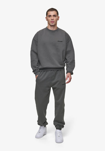 H41 LOGO OVERSIZED - Sweatshirt - washed anthracite
