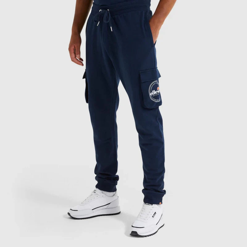 Navy Ellesse Elvare cargo Joggers