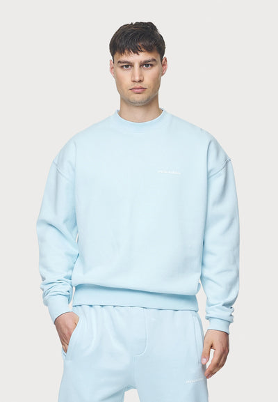 H24_LOGO OVERSIZED - Sweatshirt - washed baby blue