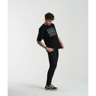 Felicia Bold Pattern Oversize T-Shirt