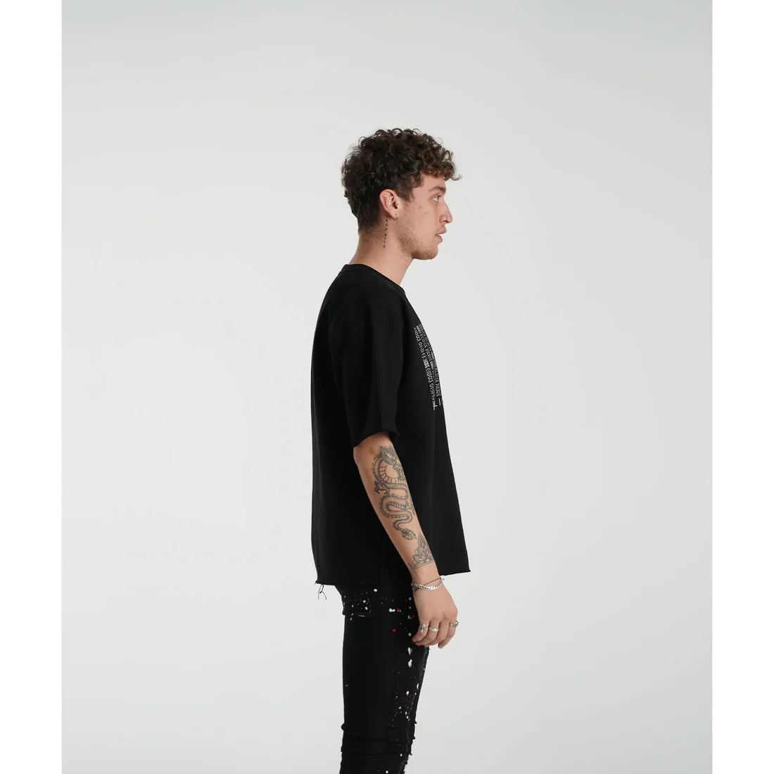 Felicia Bold Pattern Oversize T-Shirt