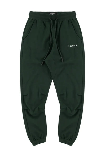 210 Kick-Back Joggers  Forest Green