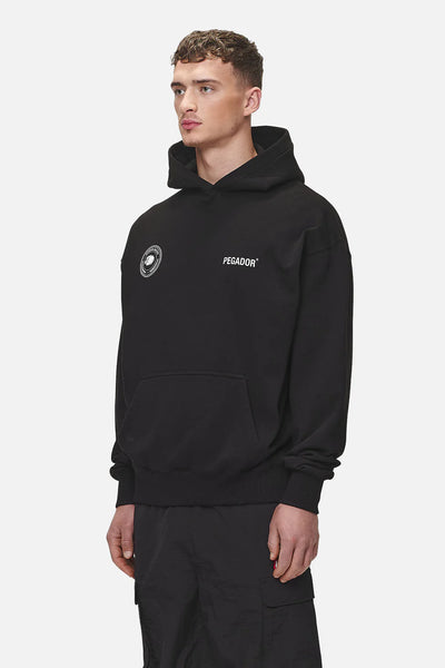 H51 Gordan Oversized Hoodie Washed Black