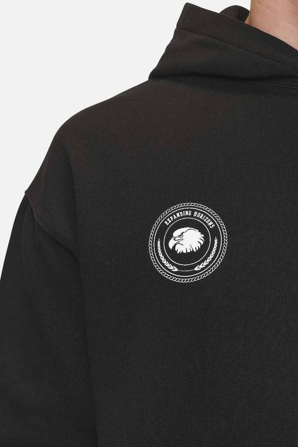 H51 Gordan Oversized Hoodie Washed Black