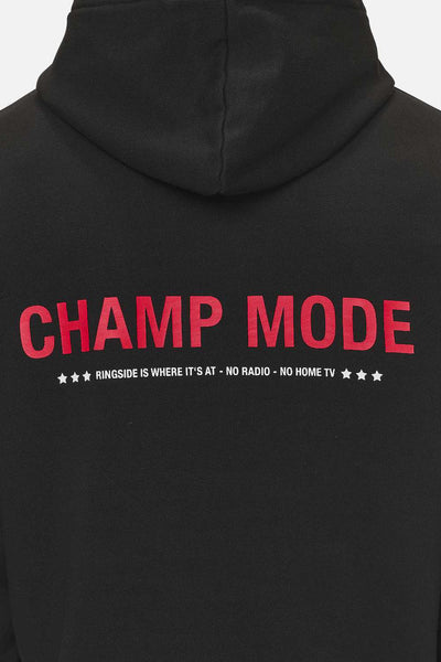 H51 Gordan Oversized Hoodie Washed Black