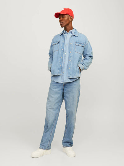 JJIALEX JJORIGINAL AM 337 NOOS Baggy fit jeans Blue