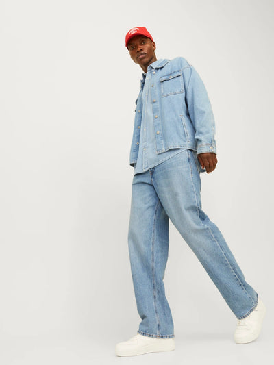 JJIALEX JJORIGINAL AM 337 NOOS Baggy fit jeans Blue