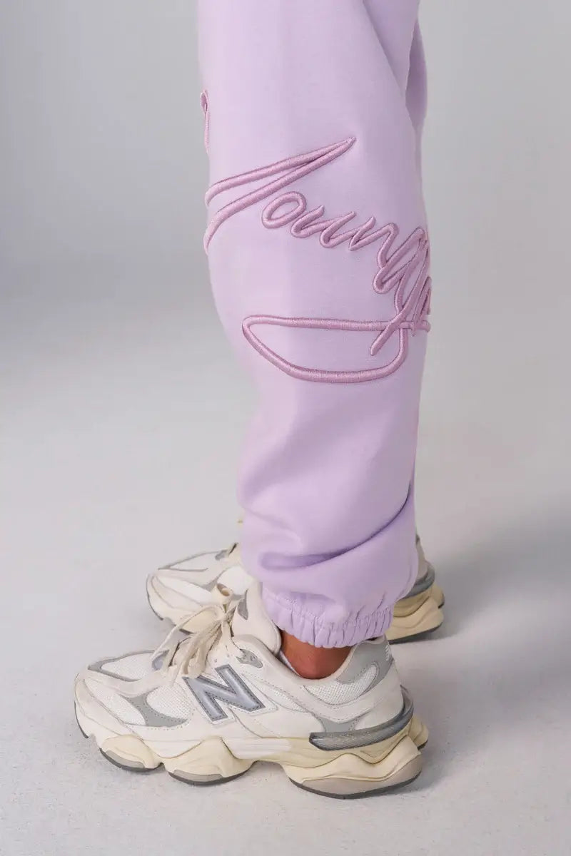 W246 Signature Joggers Lilac