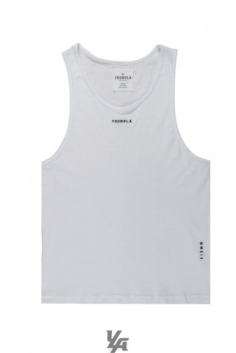 YoungLA 325 Marine Slub Tanks White