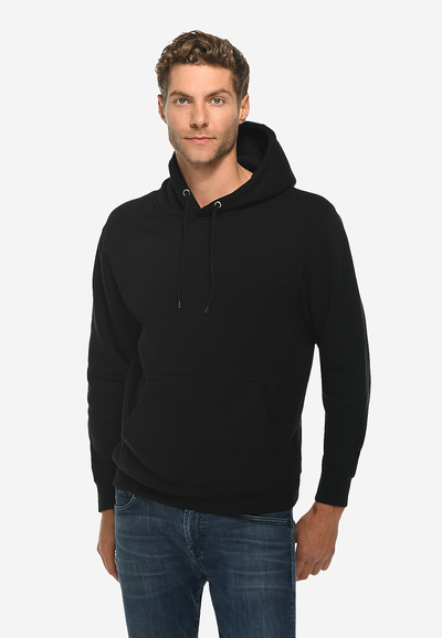 ls14001 Premium Pullover Hoodie Black